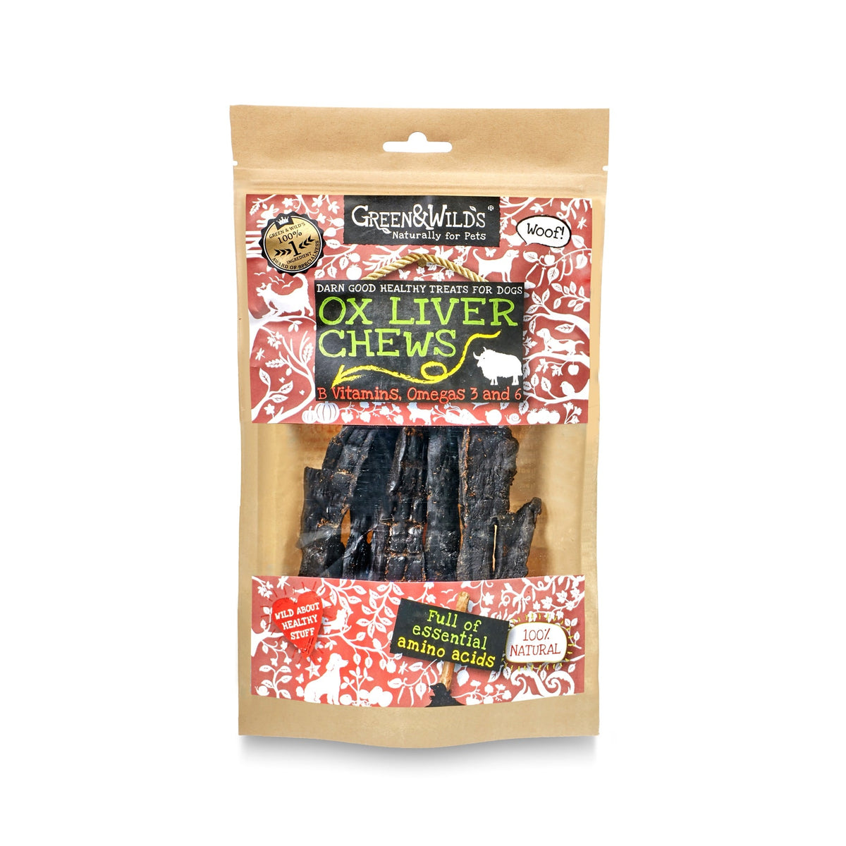 Green & Wild's Ox Liver Chews