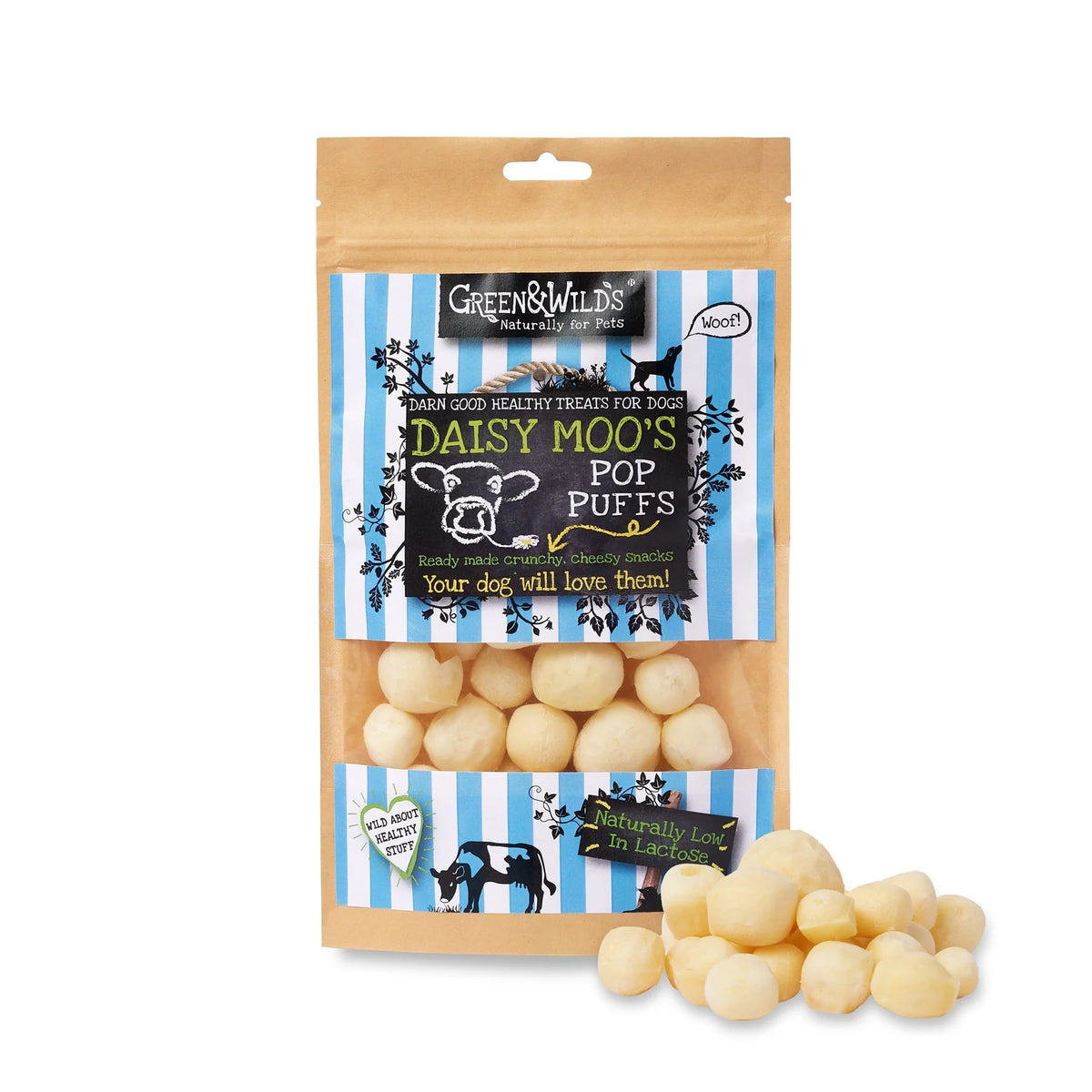 Green & Wild's Daisy Moo's Cheesy Pop Puff