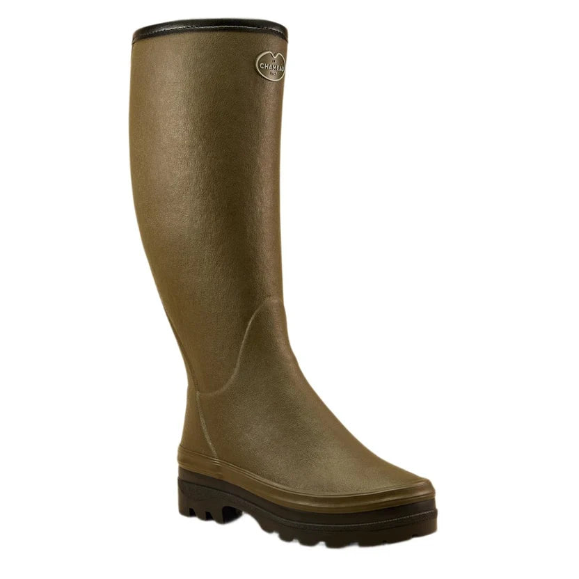 Le Chameau Women's Wool Lined Giverny Wellington Boots