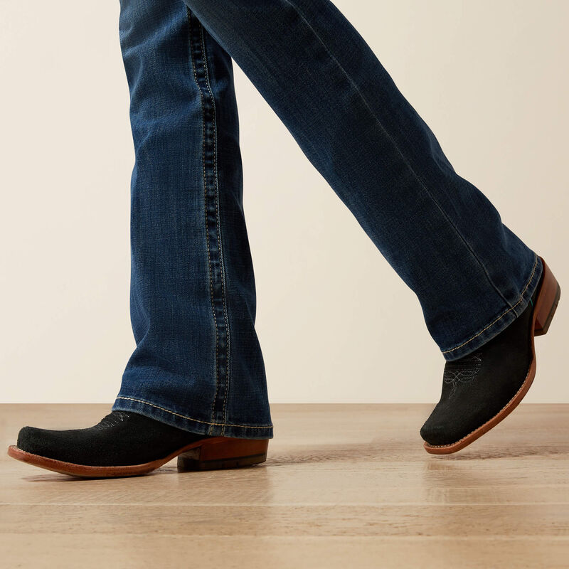 Ariat Women's R.E.A.L. Mid Rise Joanna Boot Cut Jean