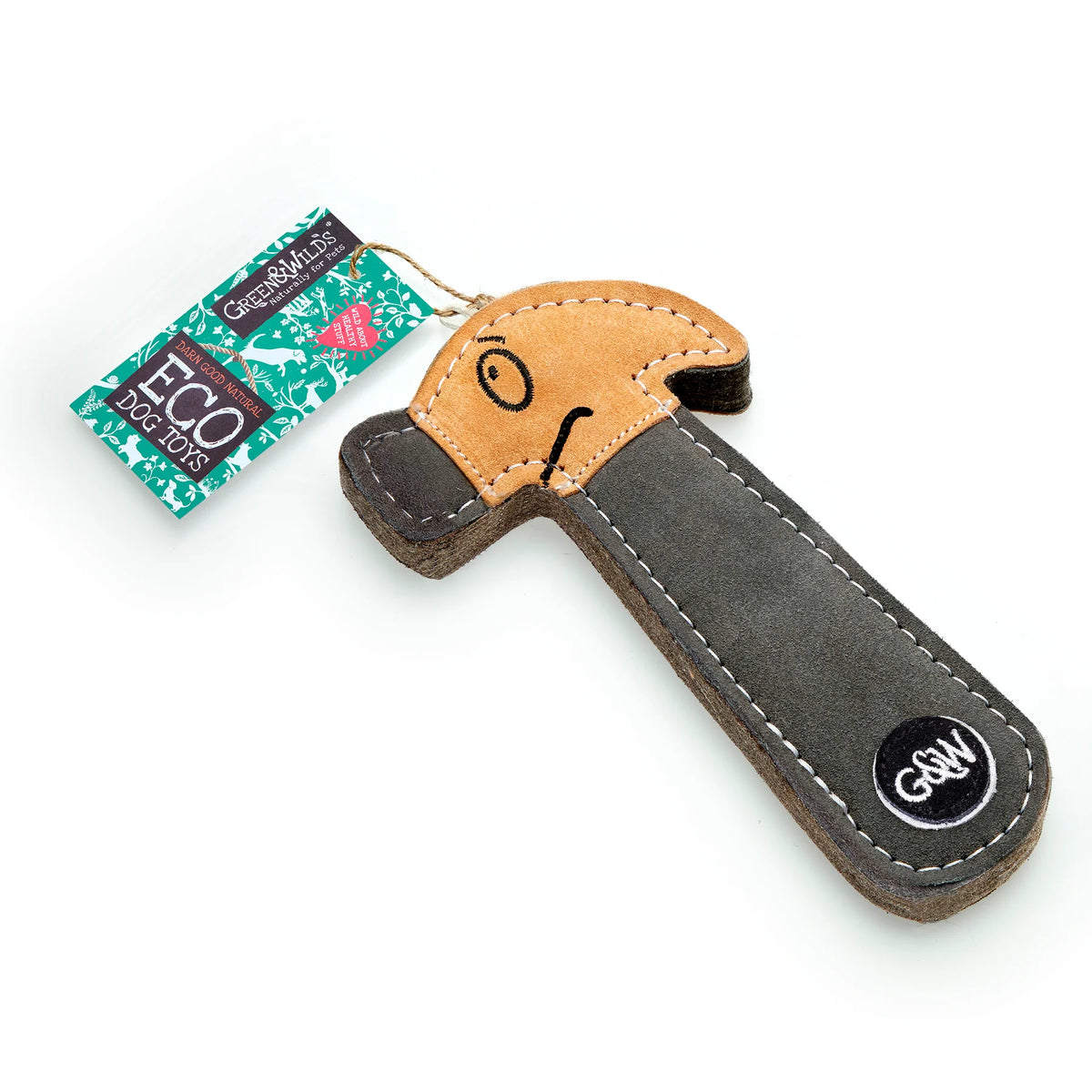 Green & Wild's Hugo Hammer ECO Dog Toy