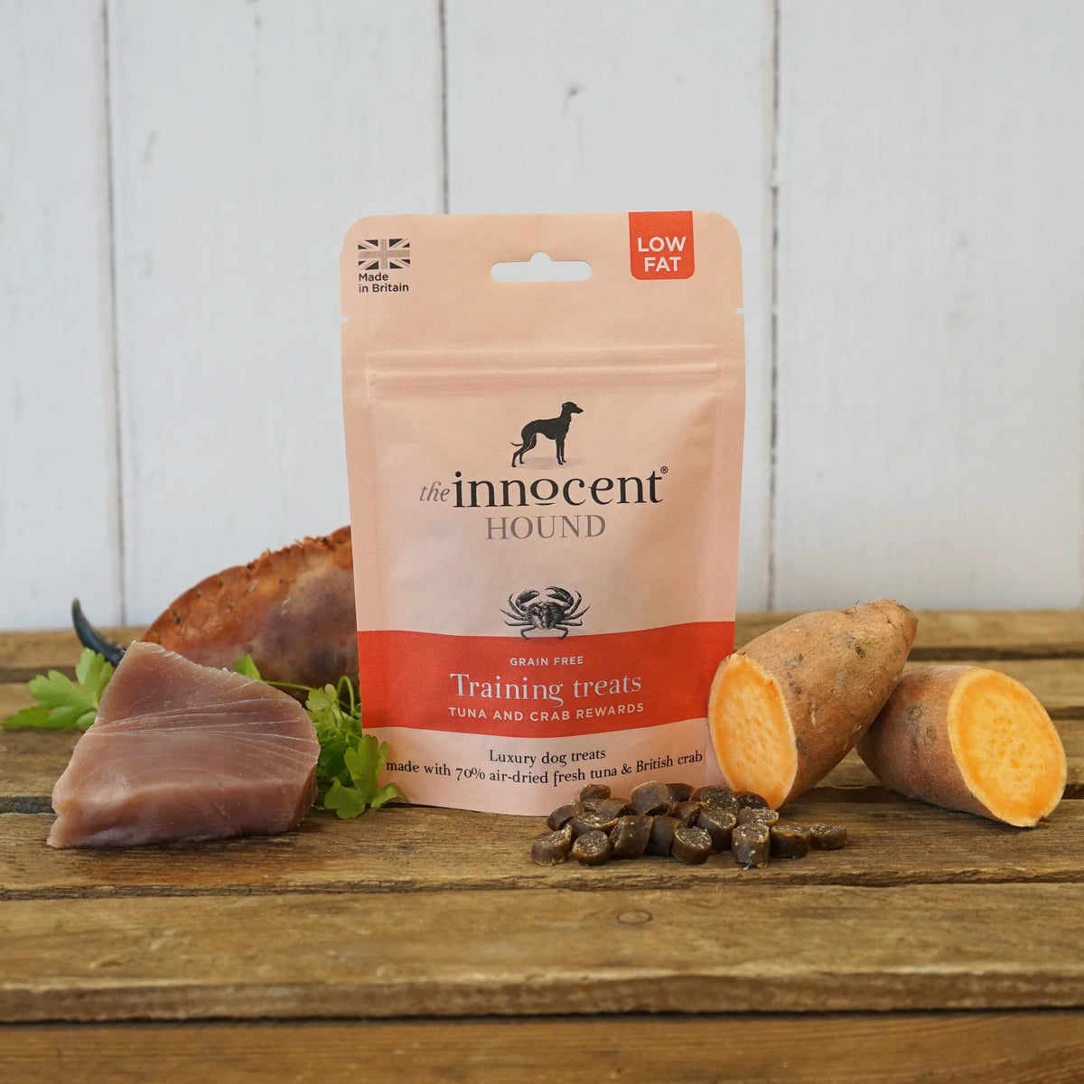The Innocent Hound Training Treats with Tuna and Crab