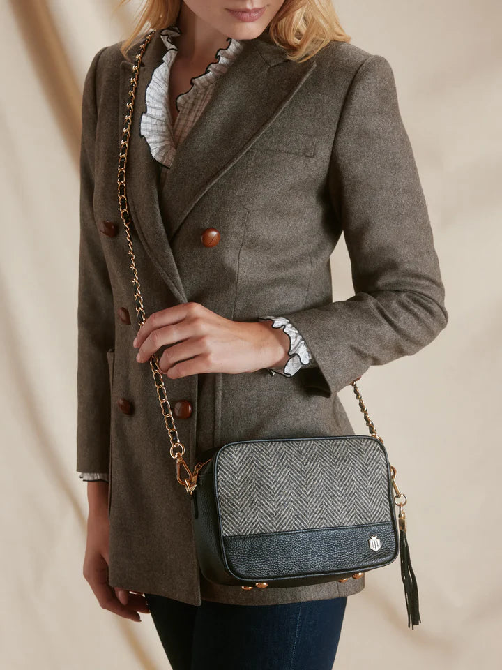 Fairfax & Favor Finsbury Herringbone Cross Body Bag