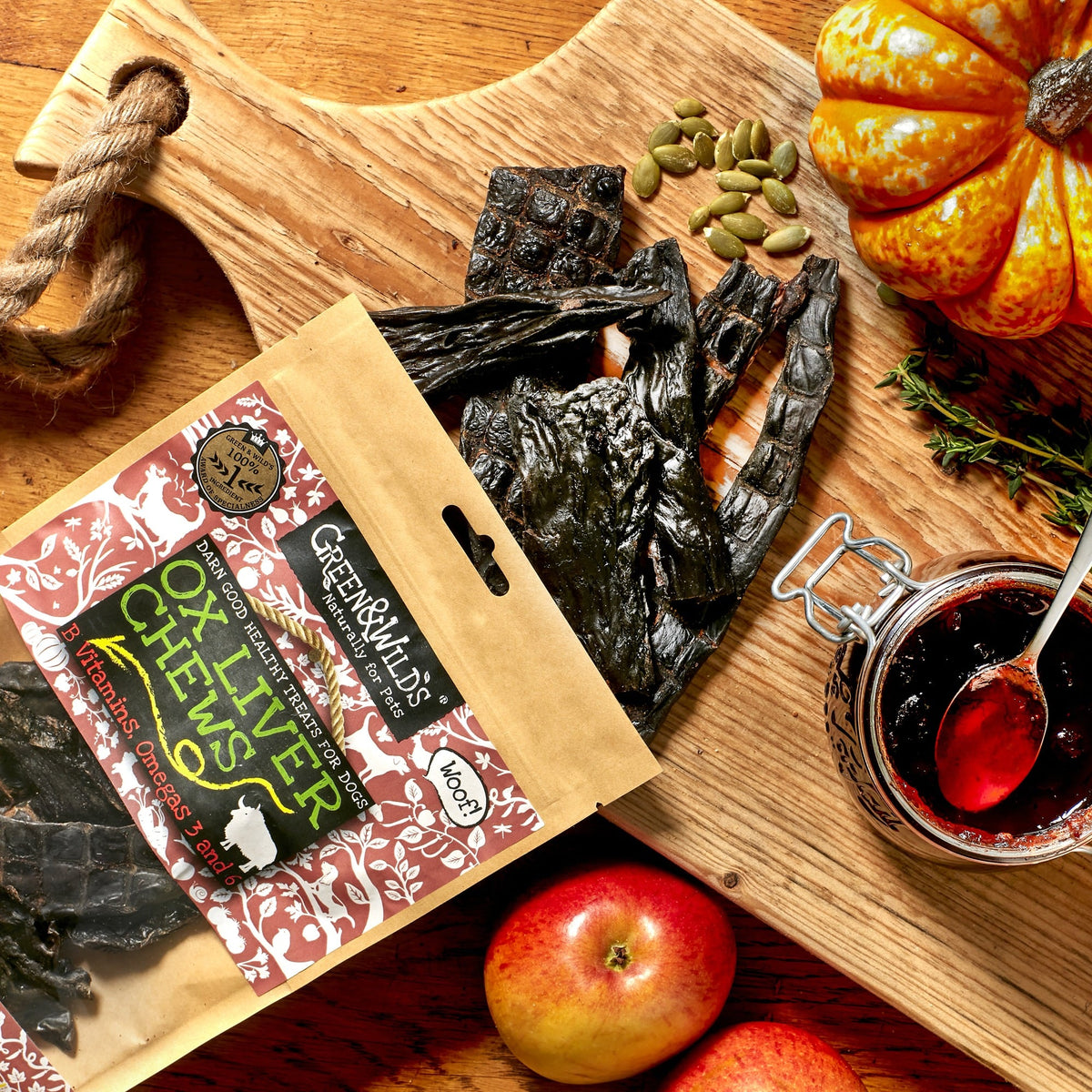 Green & Wild's Ox Liver Chews