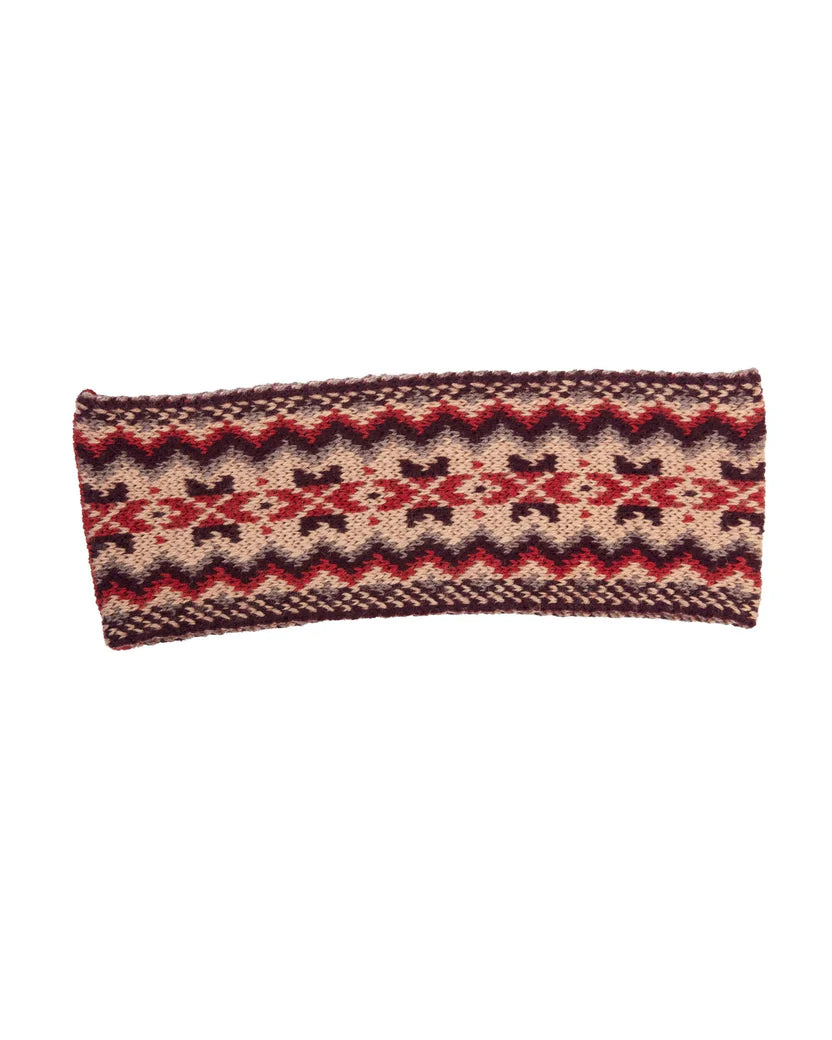 House of Cheviot Lady Fairisle Headband
