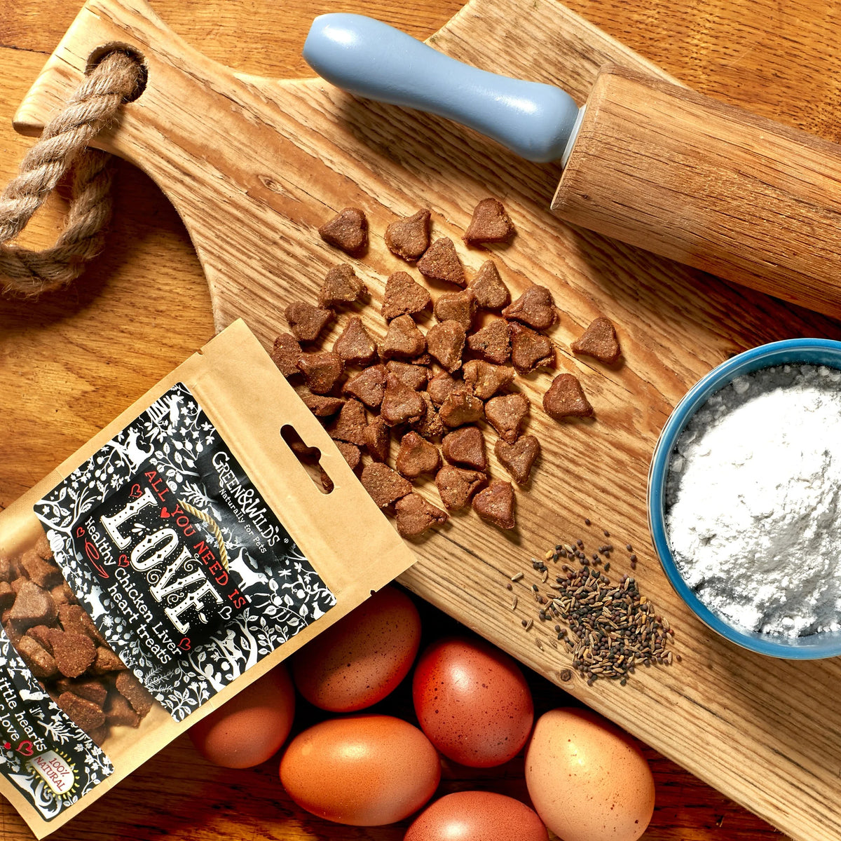 Green & Wild's Chicken Liver Love Treats