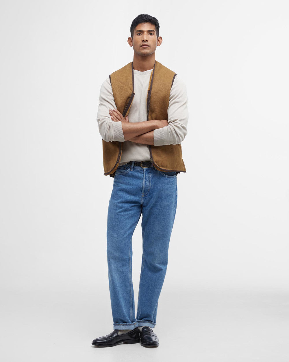 Barbour Warm Pile Waistcoat/Zip in Liner