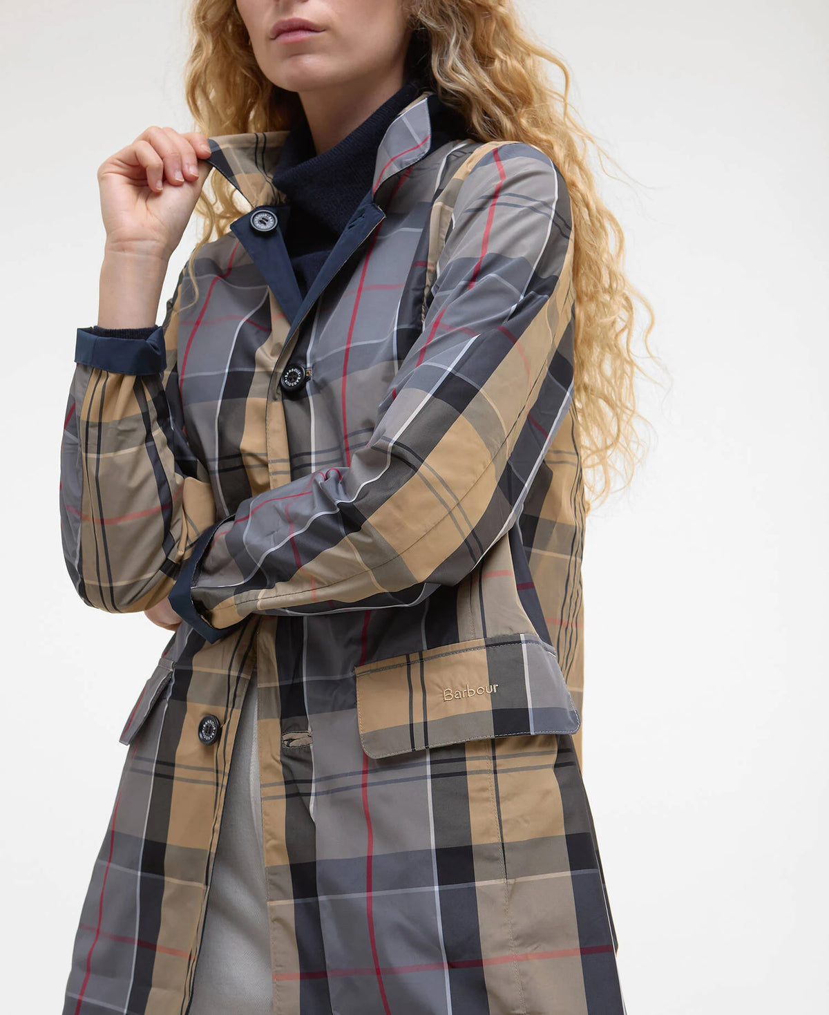 Barbour Women's Babbity Reversible Showerproof Jacket SS26