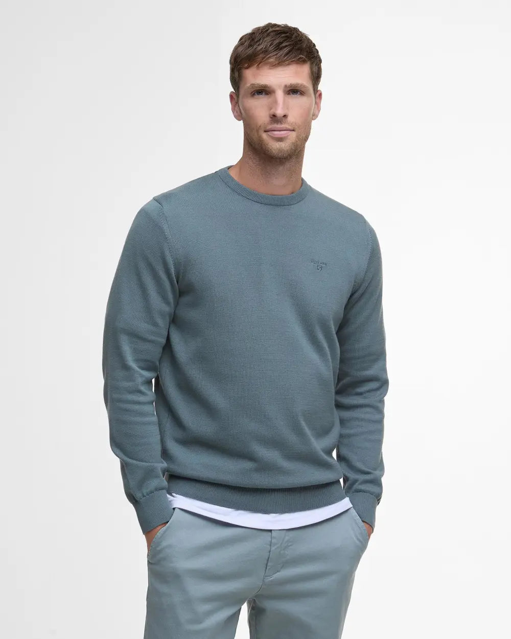 Barbour Men's Pima Cotton Crew Neck