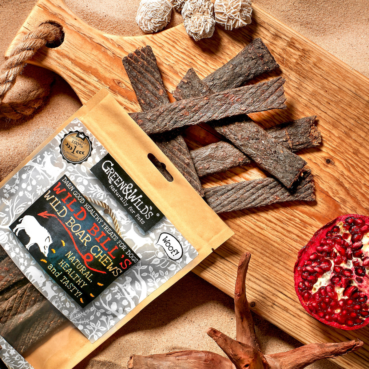 Green & Wild's Wild Bill's Wild Boar Chews