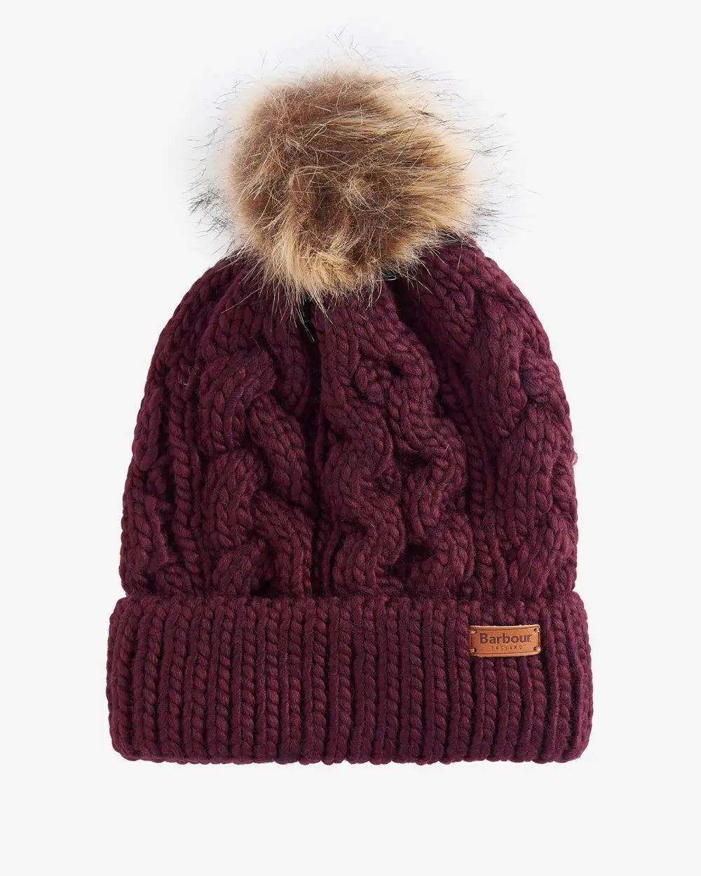 Barbour Women's Penshaw Cable-Knit Beanie