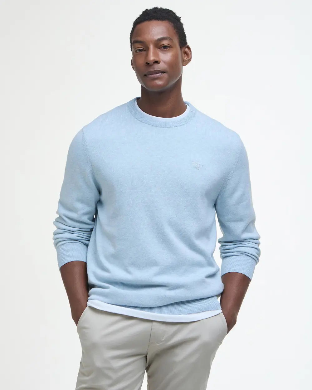 Barbour Men's Pima Cotton Crew Neck