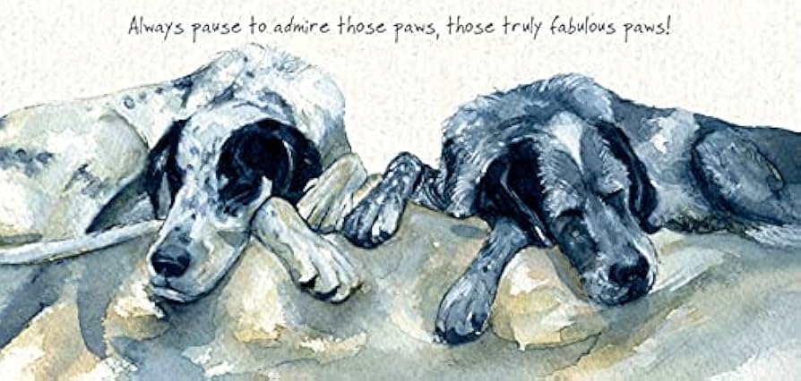 The Little Dog Laughed - Mutts & Moggies Greeting Cards - DL