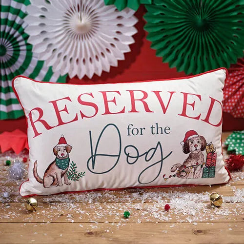 Langs 'Reserved for the Dog' Cushion