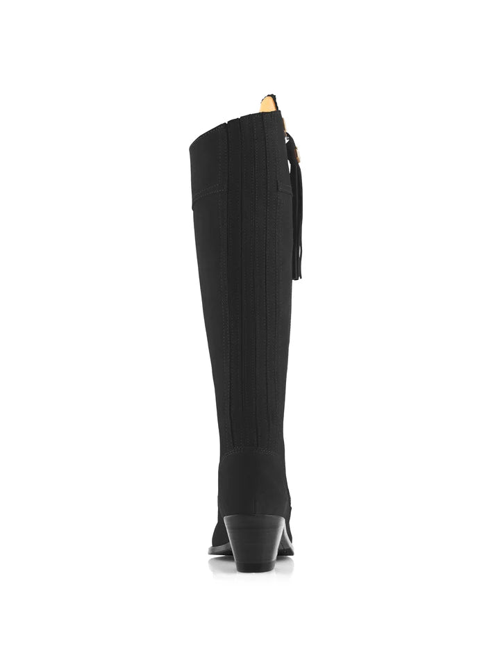 Fairfax & Favor Suede Heeled Regina - Sport Fit