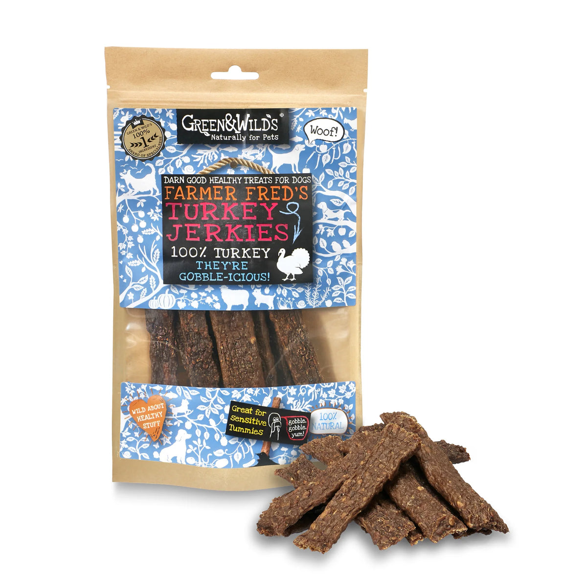 Green & Wild's Farmer Fred's Turkey Jerkies