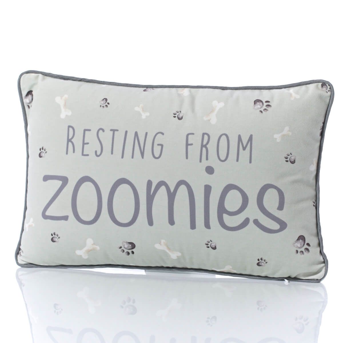 Langs 'Resting from my zoomies' Cushion