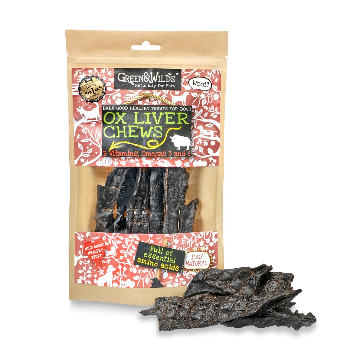 Green & Wild's Ox Liver Chews