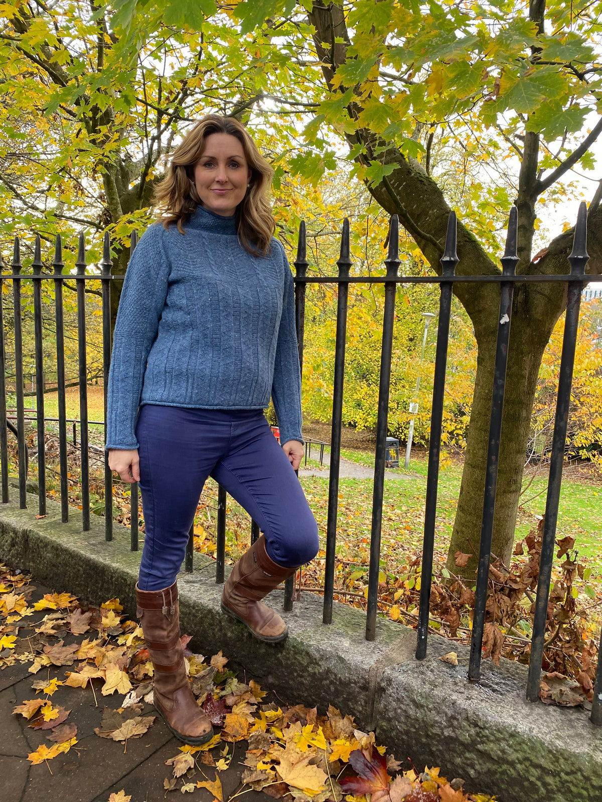 Harley of Scotland Women's Tunic Sweater AW25