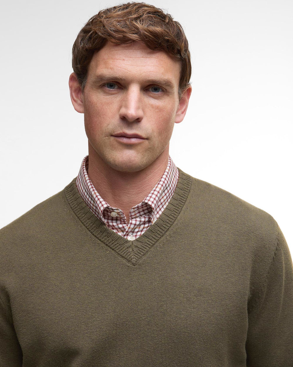 Barbour Men's Kelson V-Neck Knitted Sweater AW25