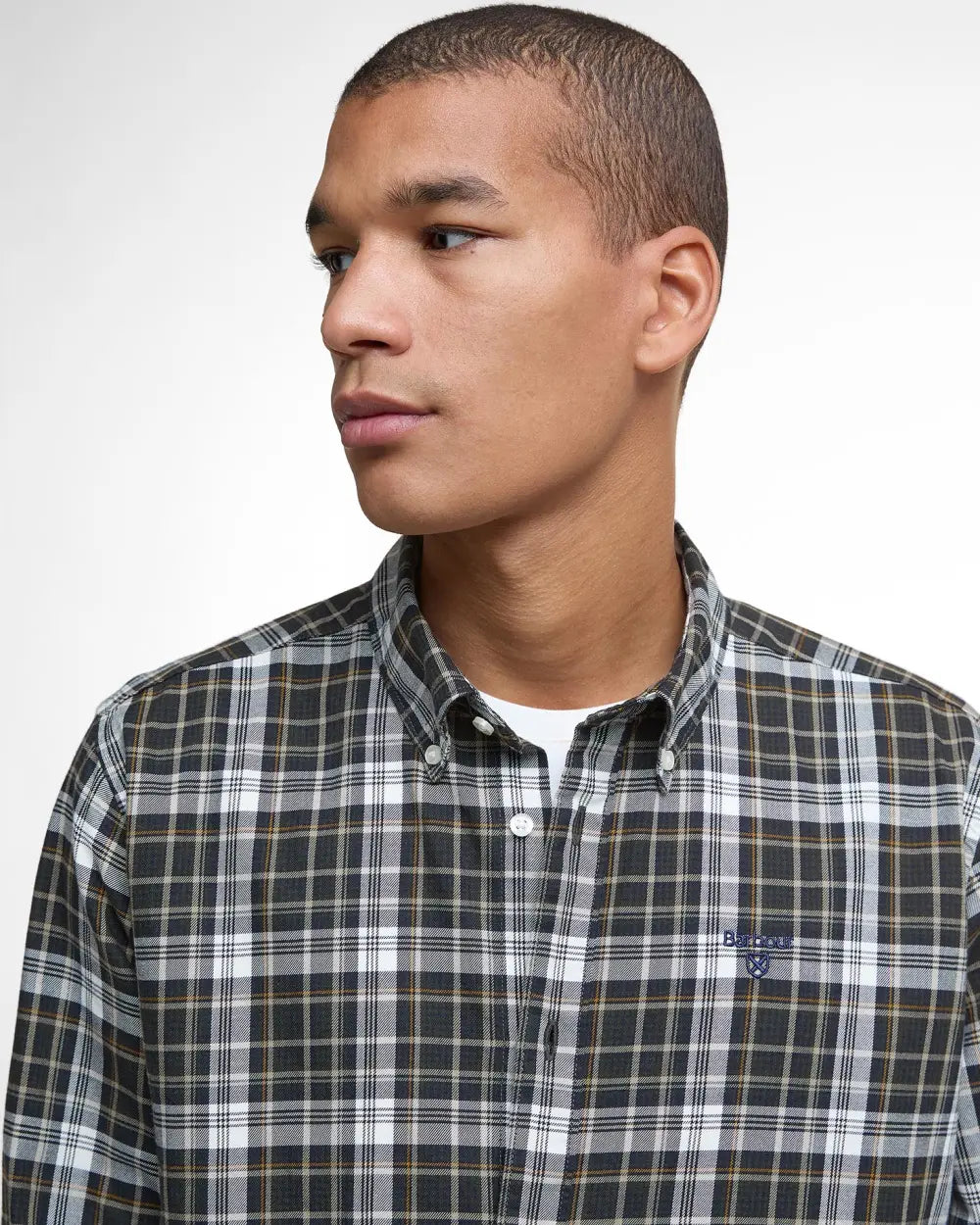 Barbour Men's Mosswood Tailored Long-Sleeved Shirt AW25