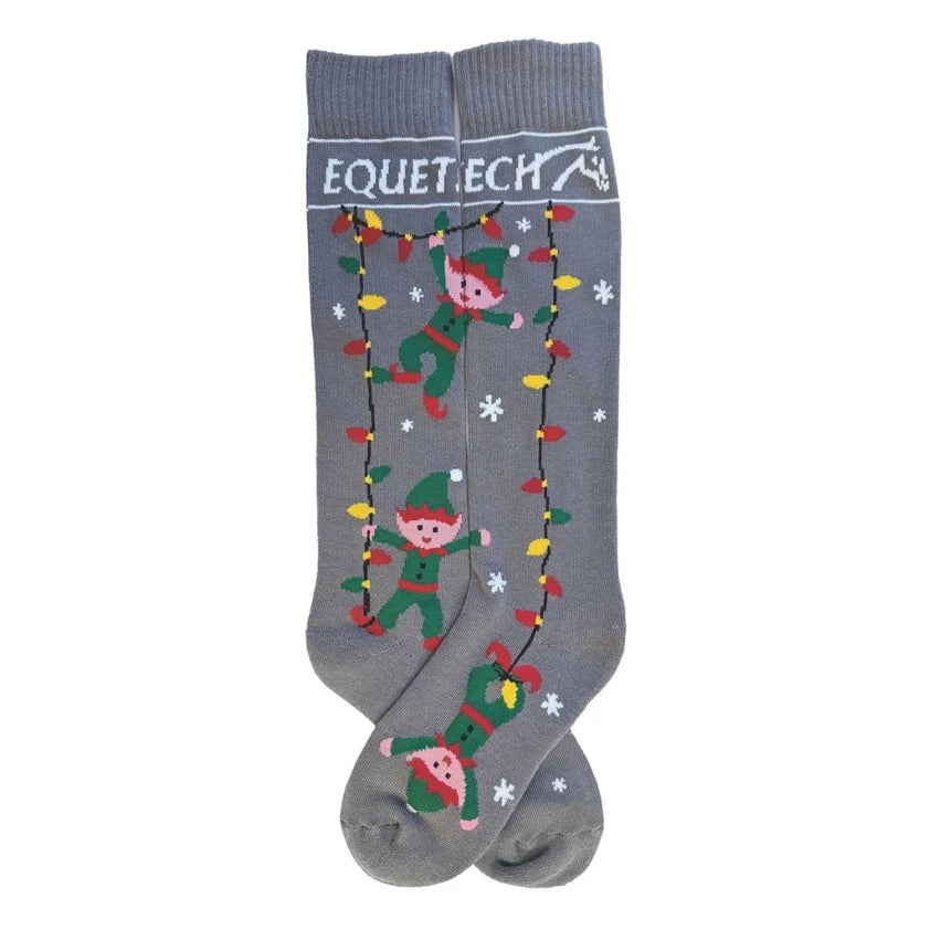 Equetech Unisex Cheeky Elf Riding Socks (2 pairs)