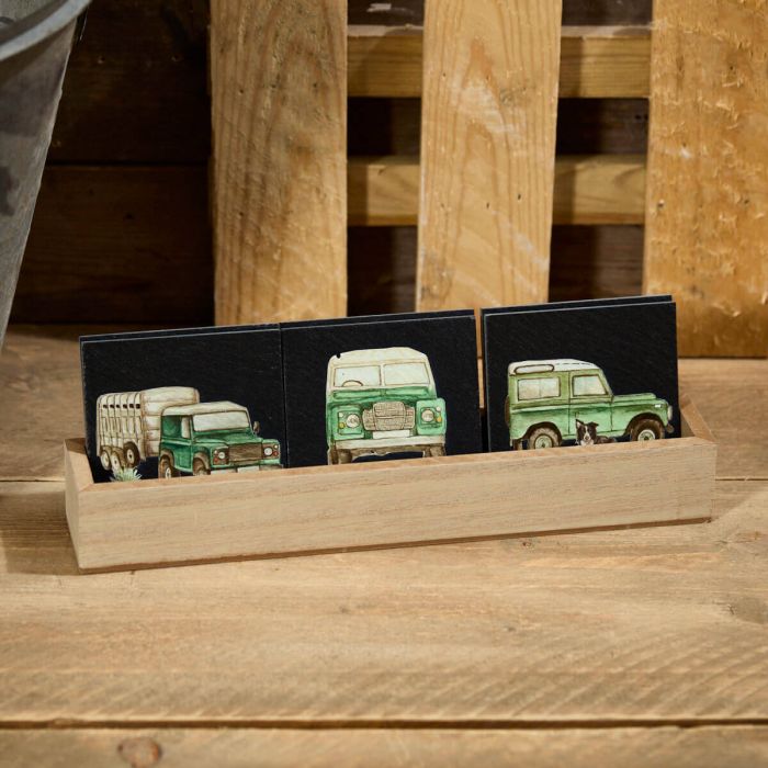 Langs Landy Slate Coasters