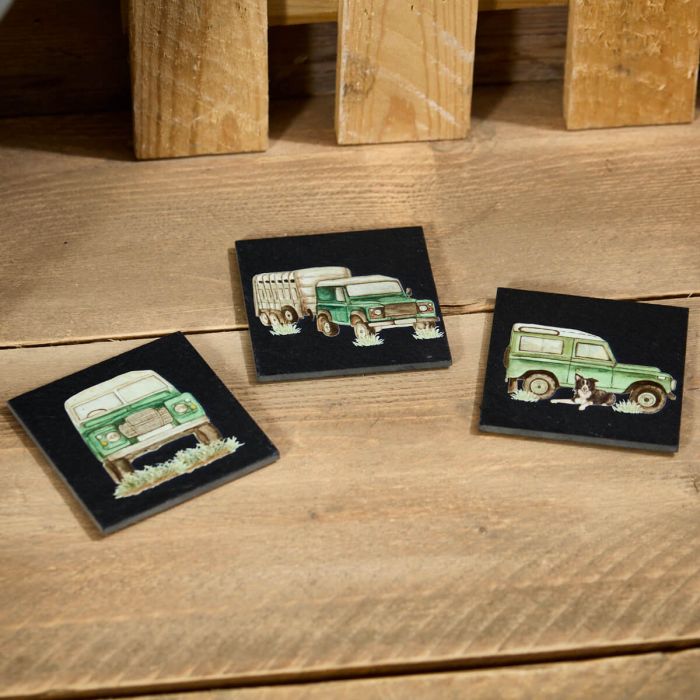 Langs Landy Slate Coasters