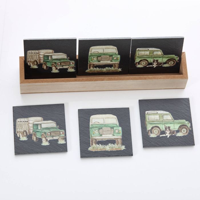 Langs Landy Slate Coasters