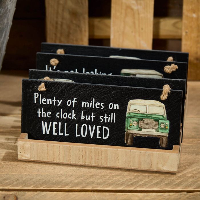 Langs Humorous Landy Slate Plaques