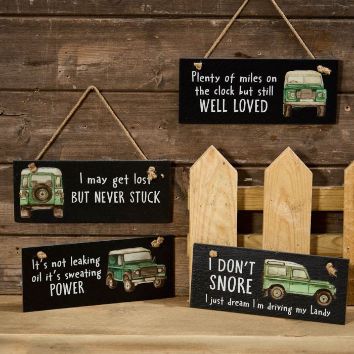 Langs Humorous Landy Slate Plaques