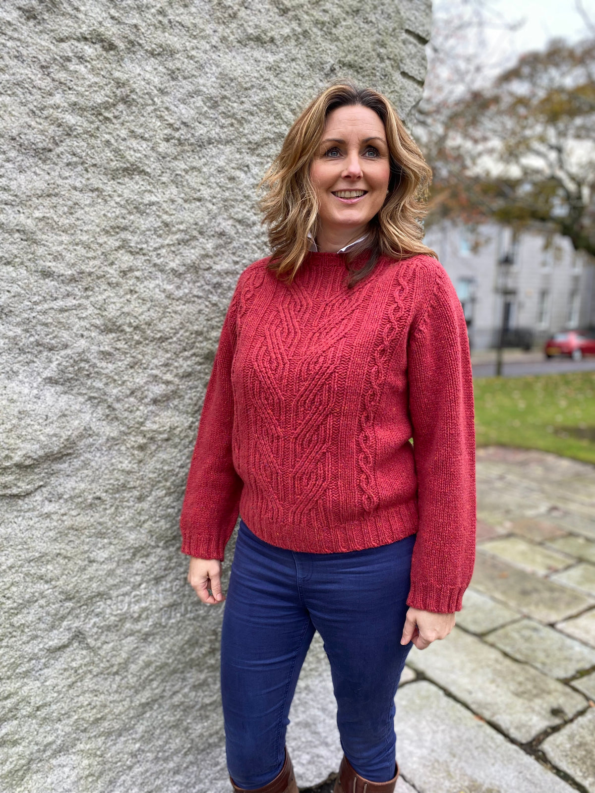 Harley of Scotland Women's Crew Neck Sweater AW25
