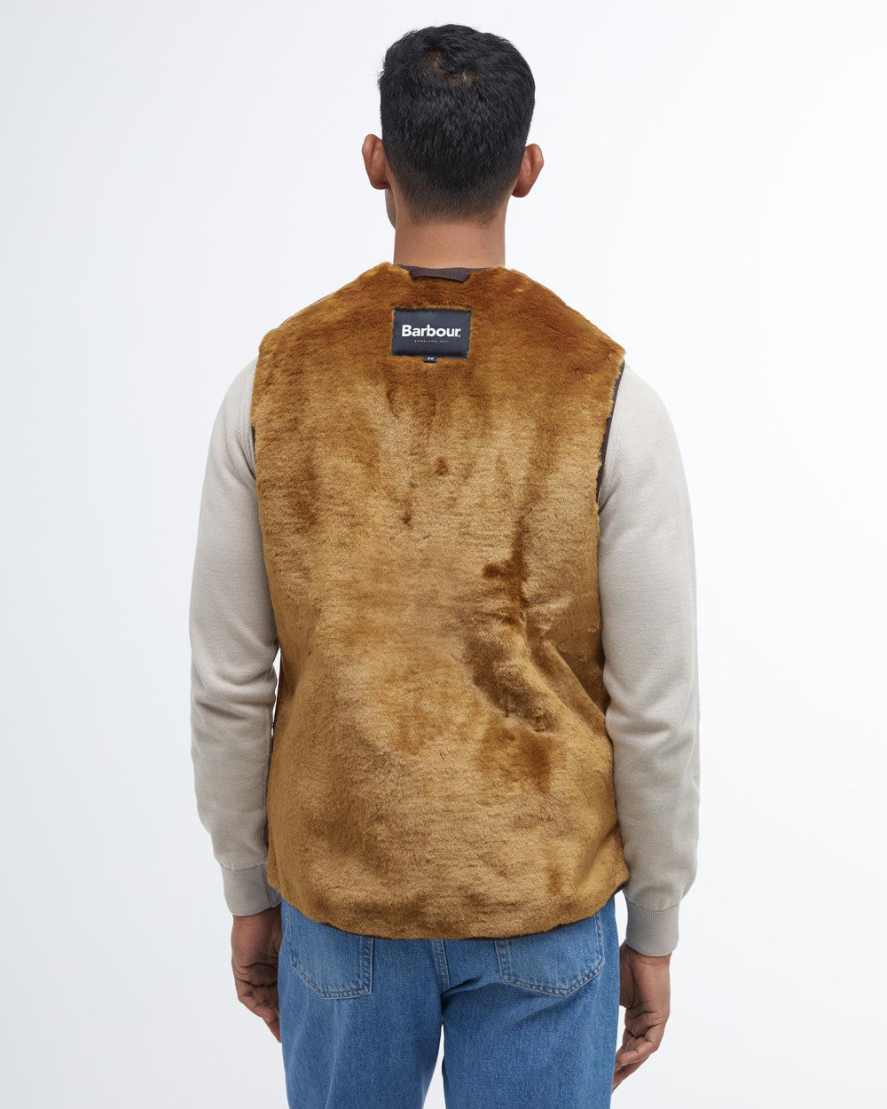 Barbour Warm Pile Waistcoat/Zip in Liner
