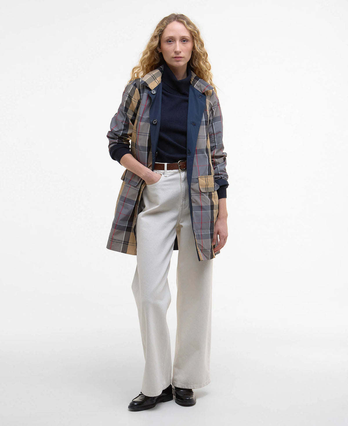 Barbour Women's Babbity Reversible Showerproof Jacket SS26