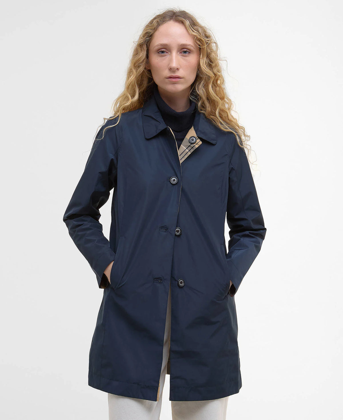 Barbour Women's Babbity Reversible Showerproof Jacket SS26