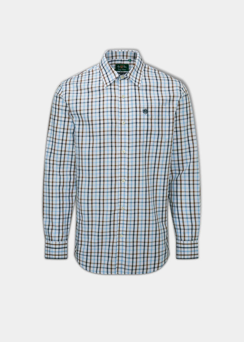 Alan Paine Ilkley Men's Shirt Longer Length Shooting Fit