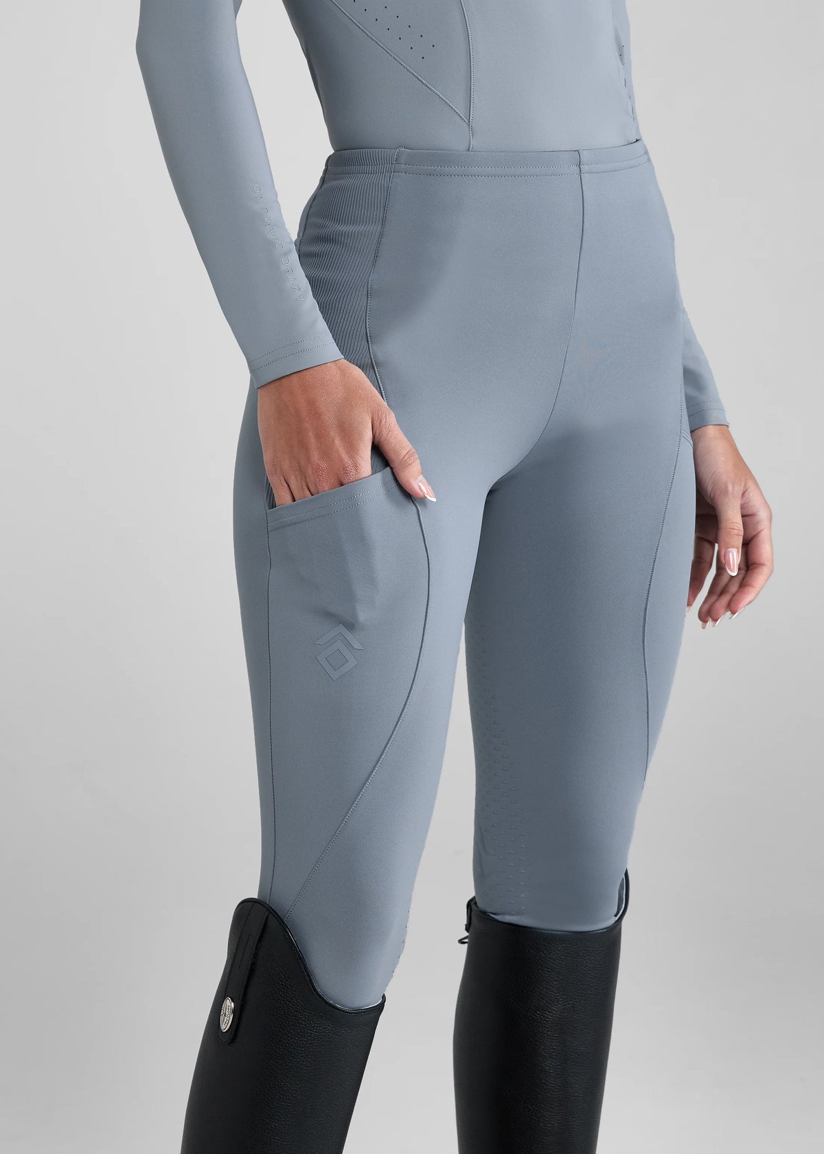 Aztec Diamond Core Riding Leggings Full Seat