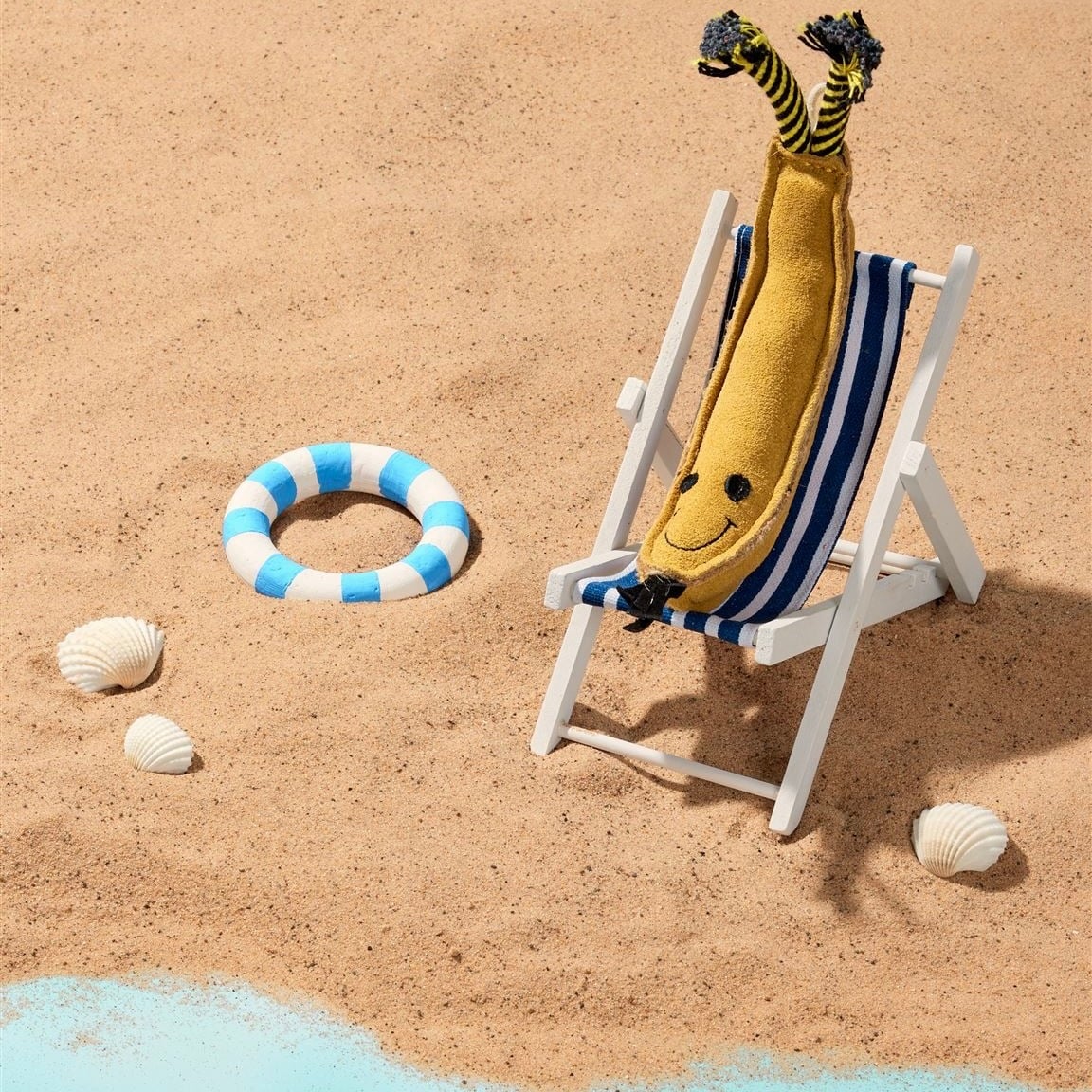 Green & Wild's Barry the Banana ECO Dog Toy