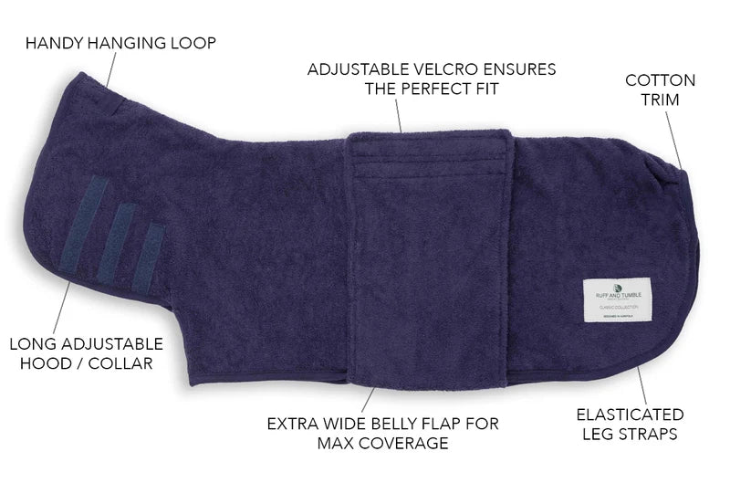 Ruff & Tumble Classic Dog Drying Coat