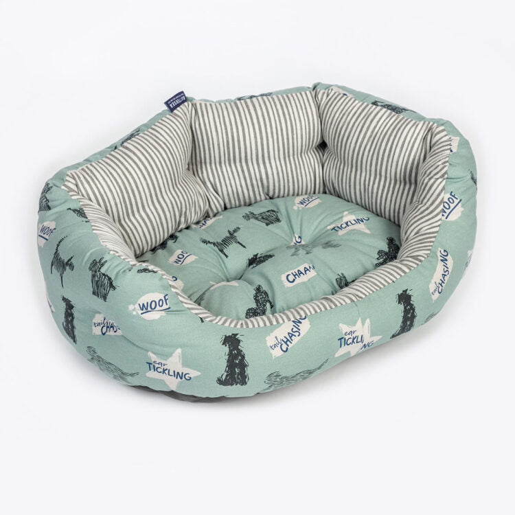 Danish Design Battersea Playful Dogs Deluxe Slumber Bed