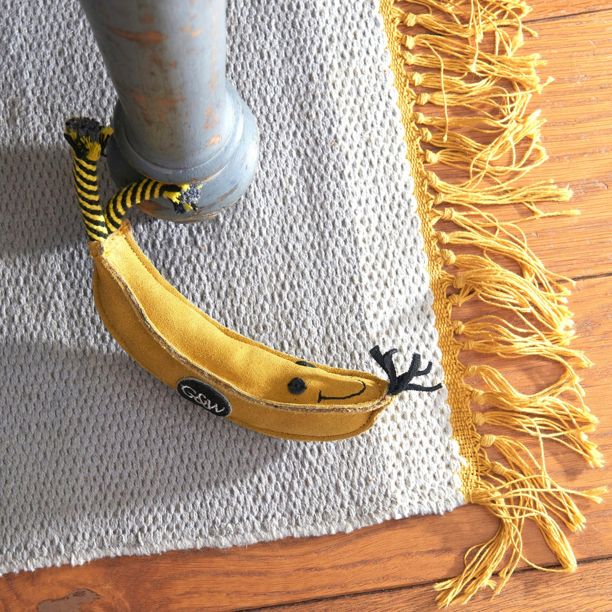 Green & Wild's Barry the Banana ECO Dog Toy