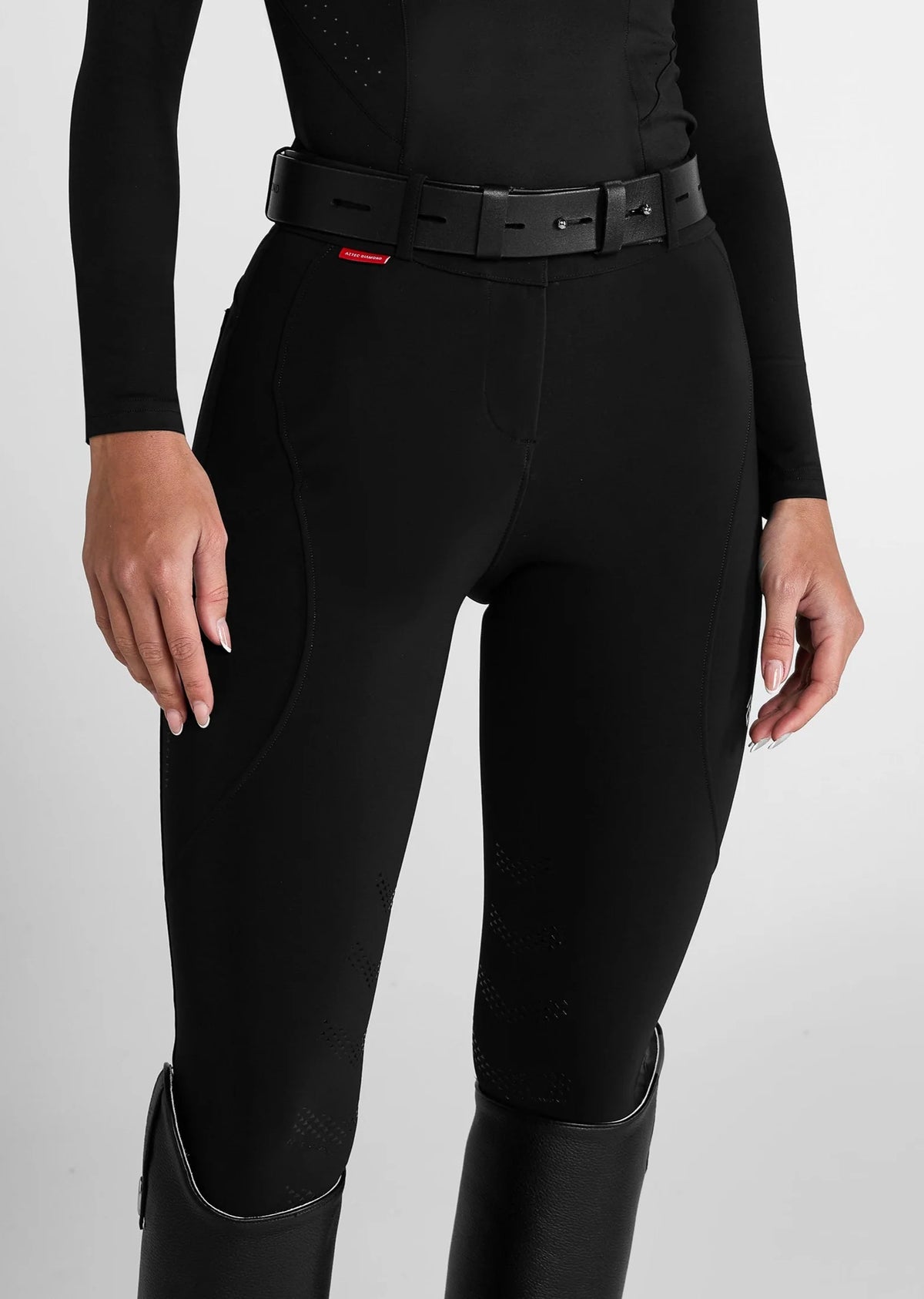 Aztec Diamond Mid-Rise Knee Grip Breeches
