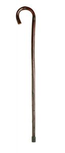 Natural Chestnut Crook Handle Stick