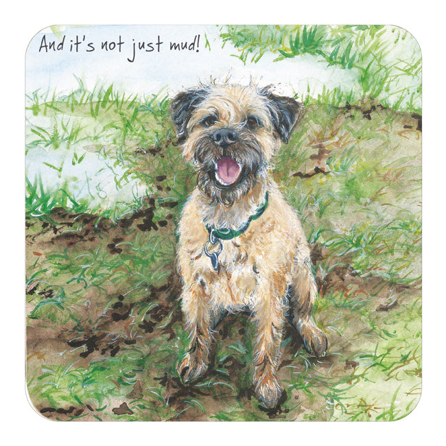 The Little Dog Laughed Coaster