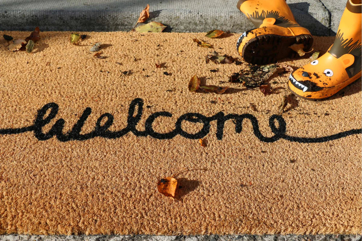 My Mat Welcome Coir Doormat
