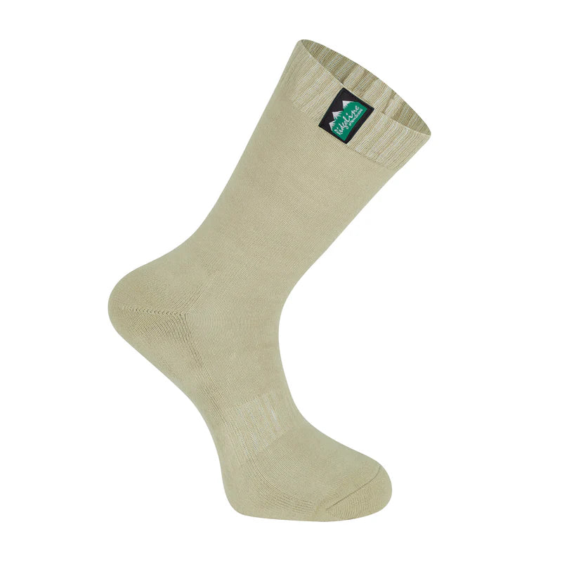 Ridgeline Cotton Work Socks Mid Length (Pack of 3)