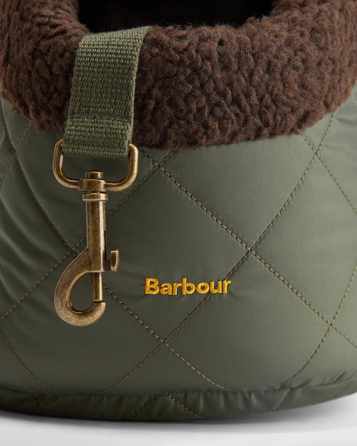 Barbour Small Quilted Dog Carrier