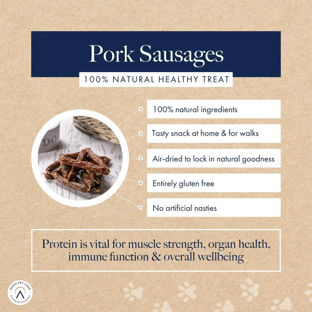 Hollings Gourmet Pork Sausages