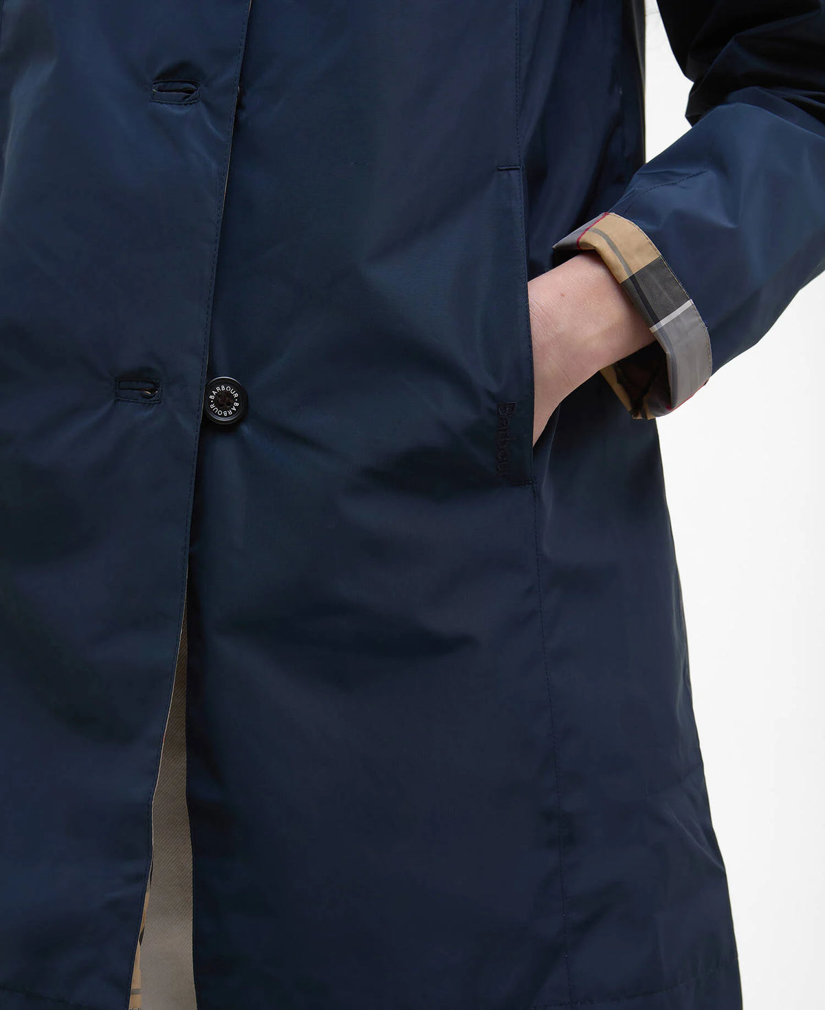 Barbour Women's Babbity Reversible Showerproof Jacket SS26