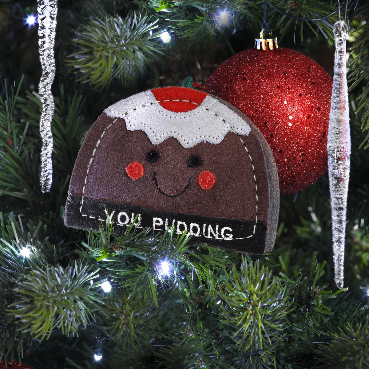 Green & Wild's 'You Pudding' Christmas ECO Dog Toy